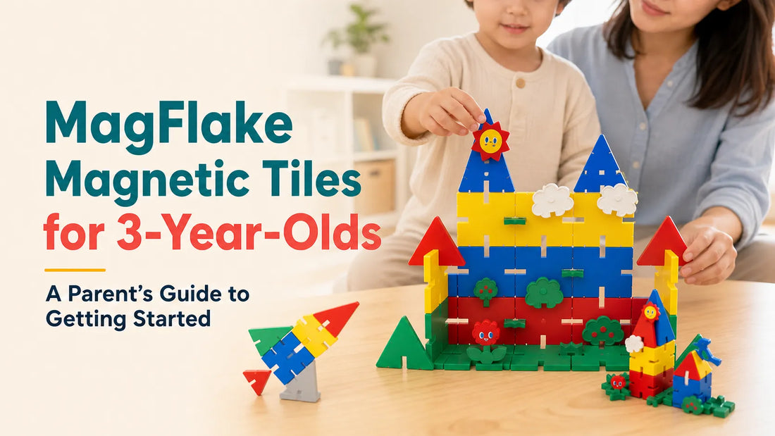 MagFlake Magnetic Tiles for 3-Year-Olds: A Parent’s Guide to Getting Started
