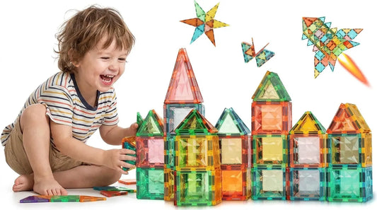 25 Magnetic Tile Building Ideas Kids Can Try at Home